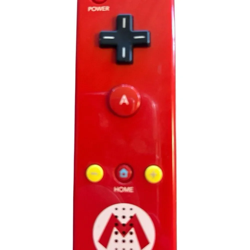 Nintendo Wii Remote Motion Plus Controller Mario Model Japan OEM Tested